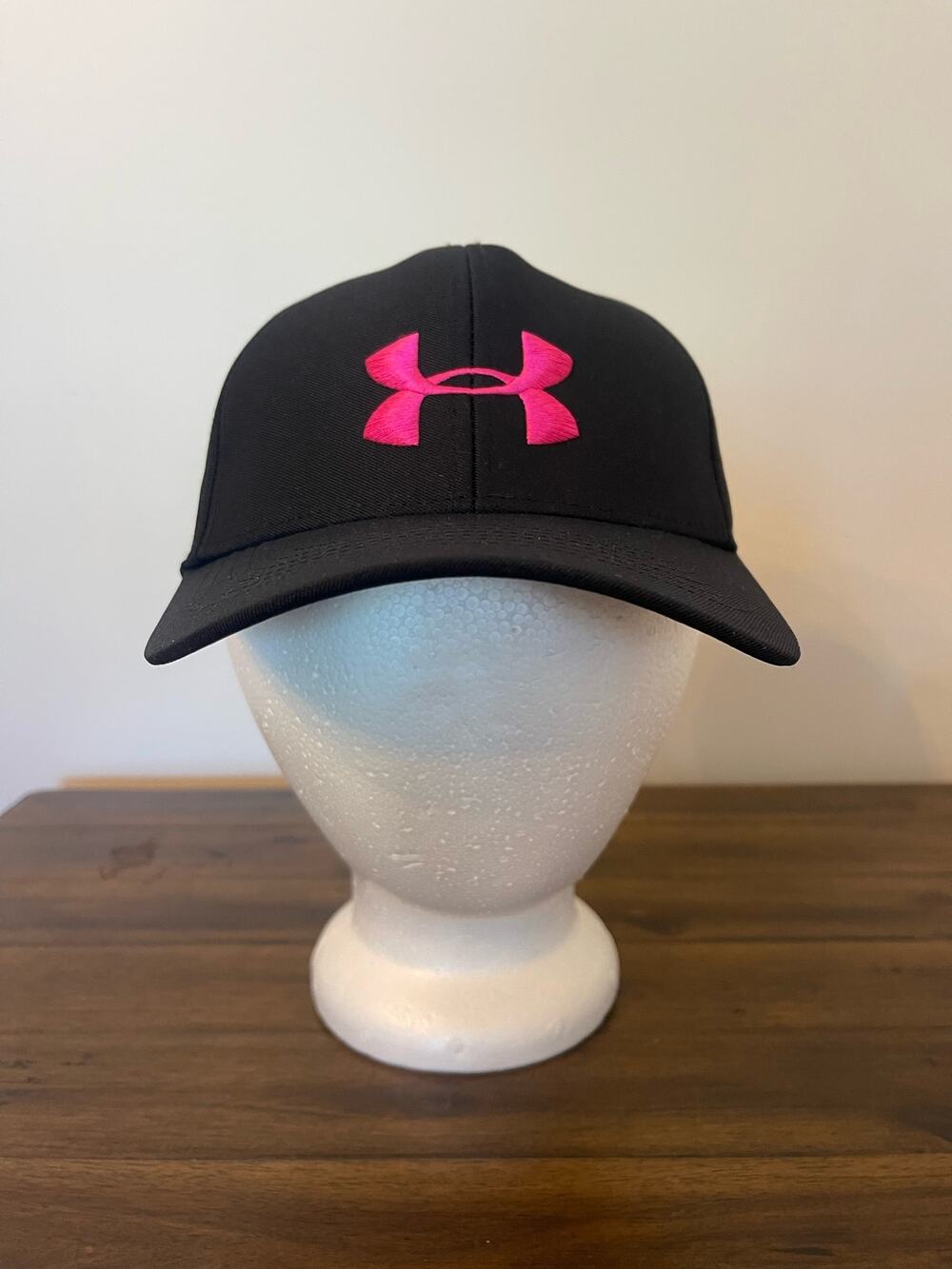 Under Armour Black and Pink Adjustable Baseball Hat